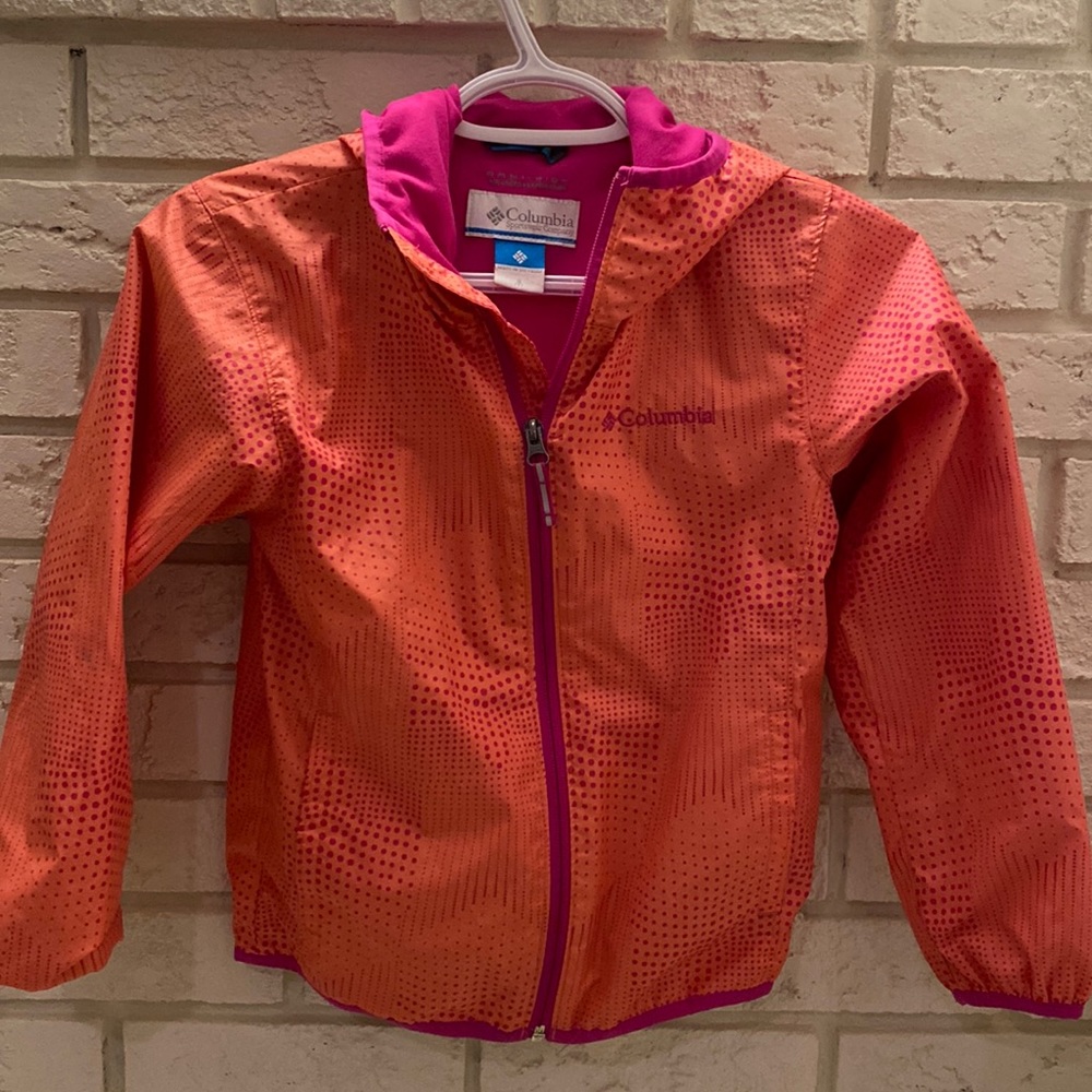 Columbia Kids’ Pixel Grabber Jacket windbreaker Girl’s S